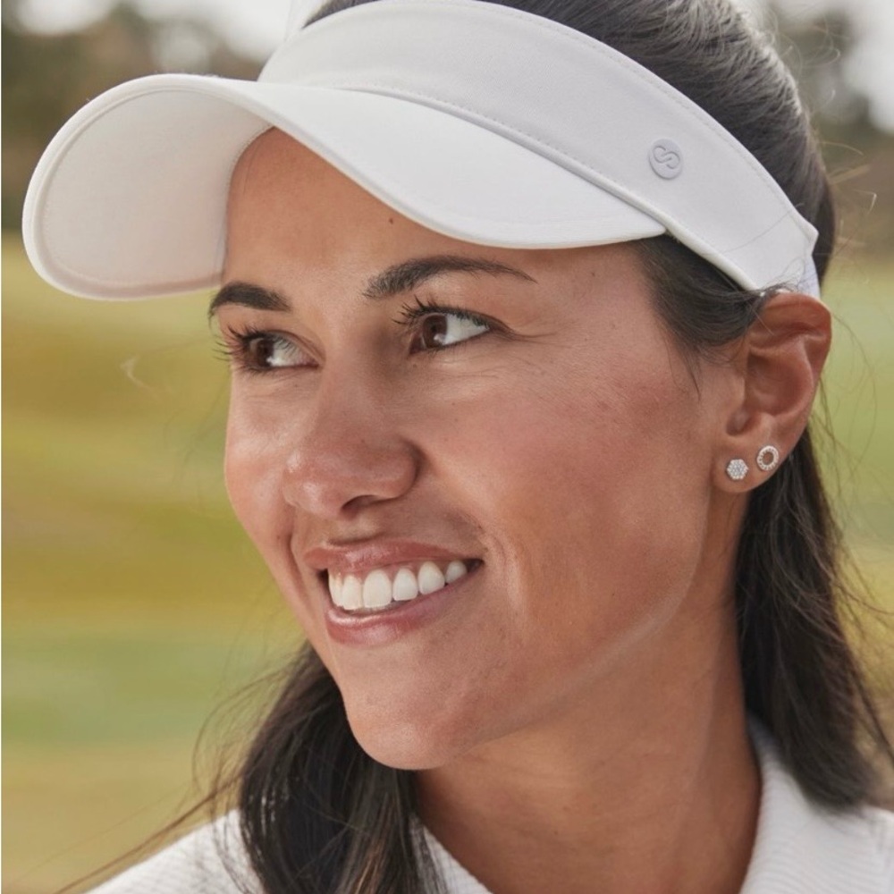 White Women's Visor